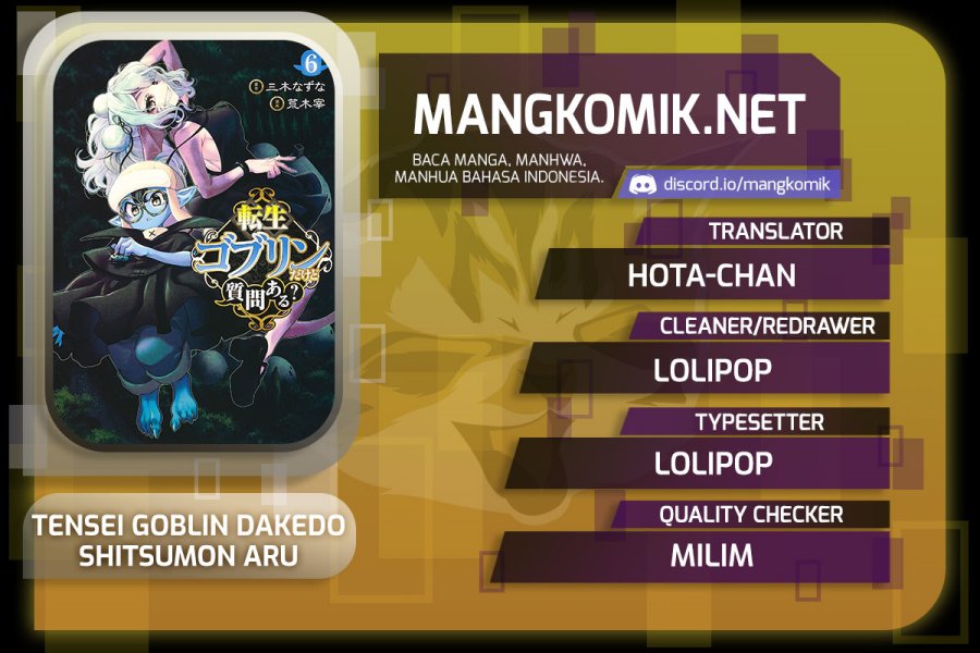 Tensei Goblin da kedo Shitsumon aru? Chapter 53 Bahasa Indonesia